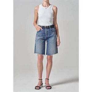 Citizens of Humanity Ayla Denim Shorts In Maxwell Size 27